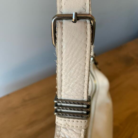 The Sak Collective Kyetra Leather Shoulder Bag Purse Stone Color Hobo - Picture 4 of 15